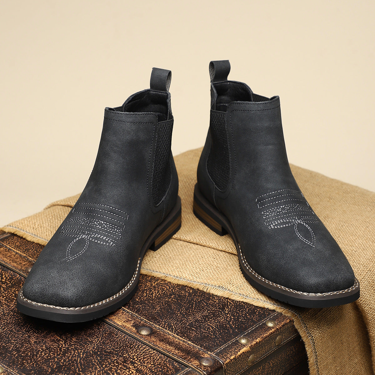 Carson - Stilvolle mittelhohe Wadenstiefel