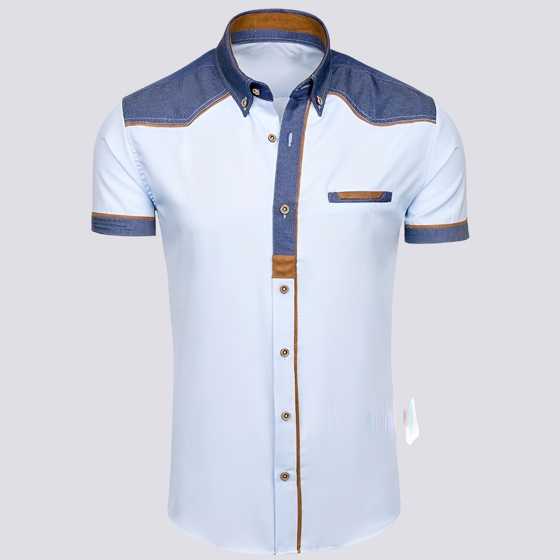 Frank - Elegantes Damen-Jeans-Poloshirt