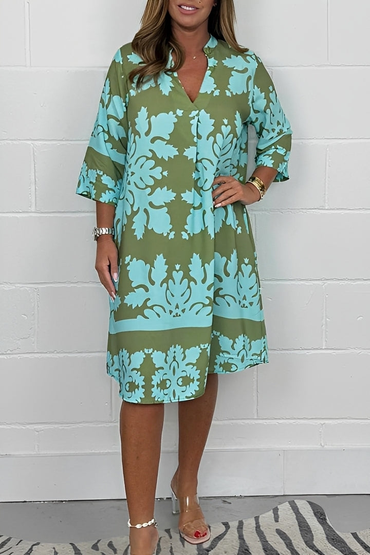 Tanya - Elegantes, locker geschnittenes Damenkleid