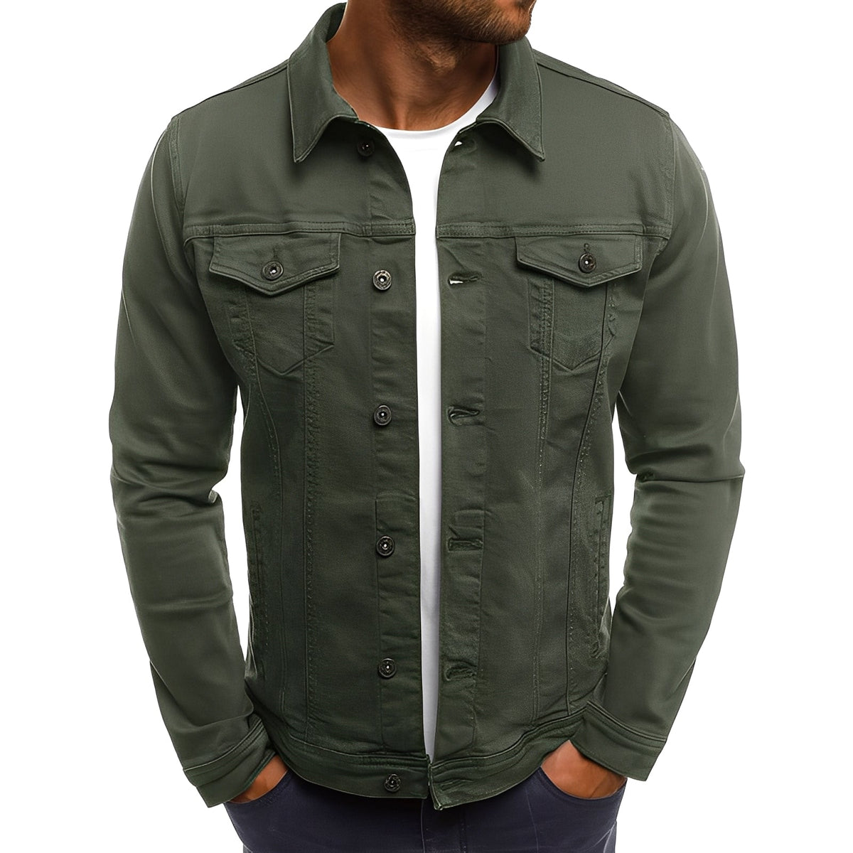 Steven - Robuste Jacke mit Taschen