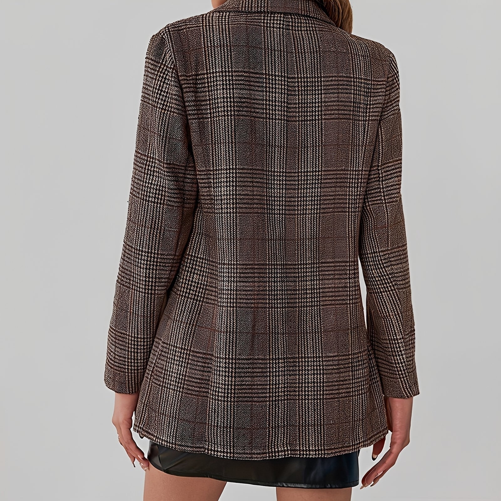 Eshal - Eleganter karierter Blazer