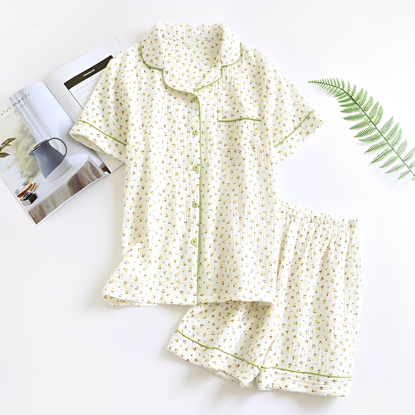 Mariah - Bequemes Lässiges Pyjama-Set
