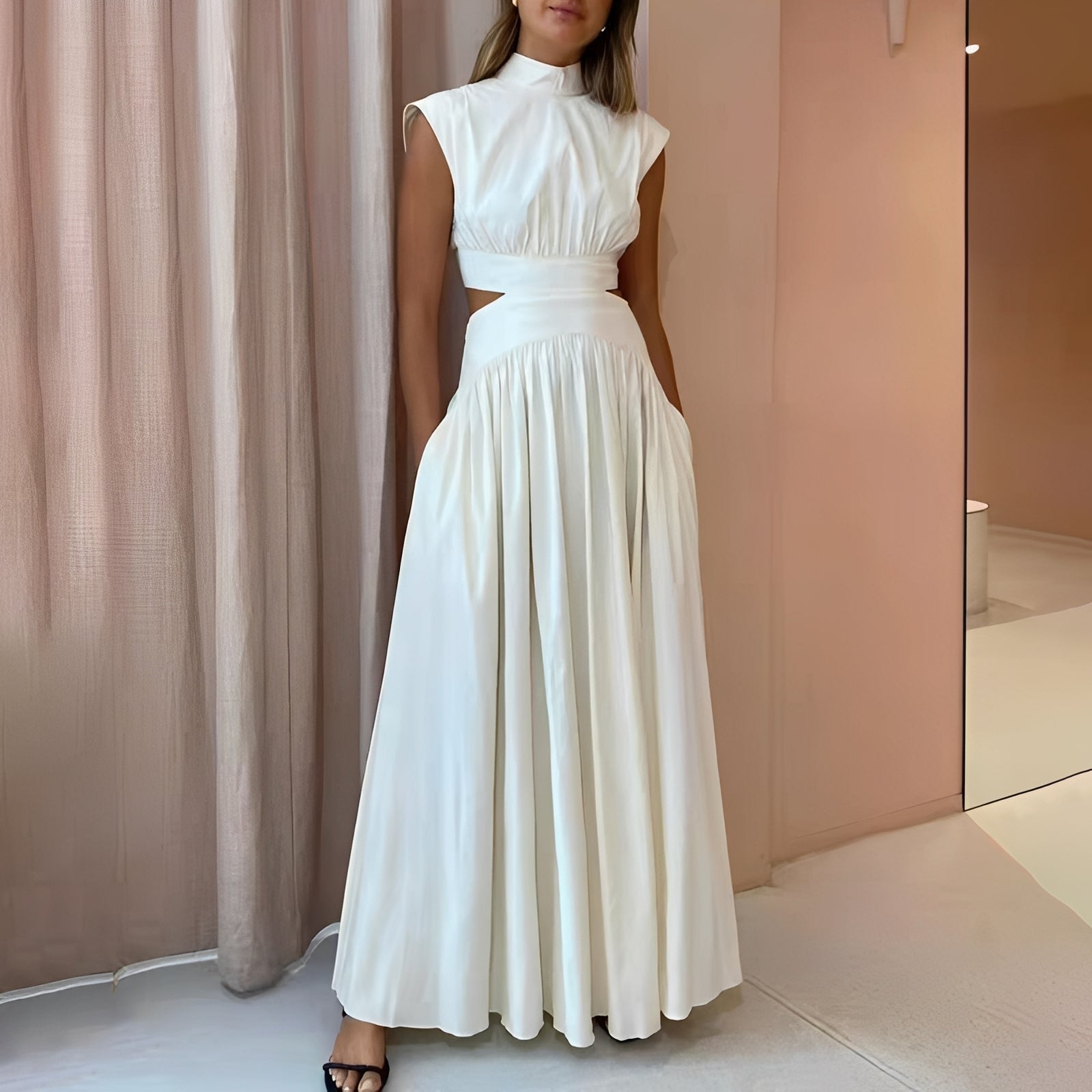 Isabella - Schickes ärmelloses Kleid