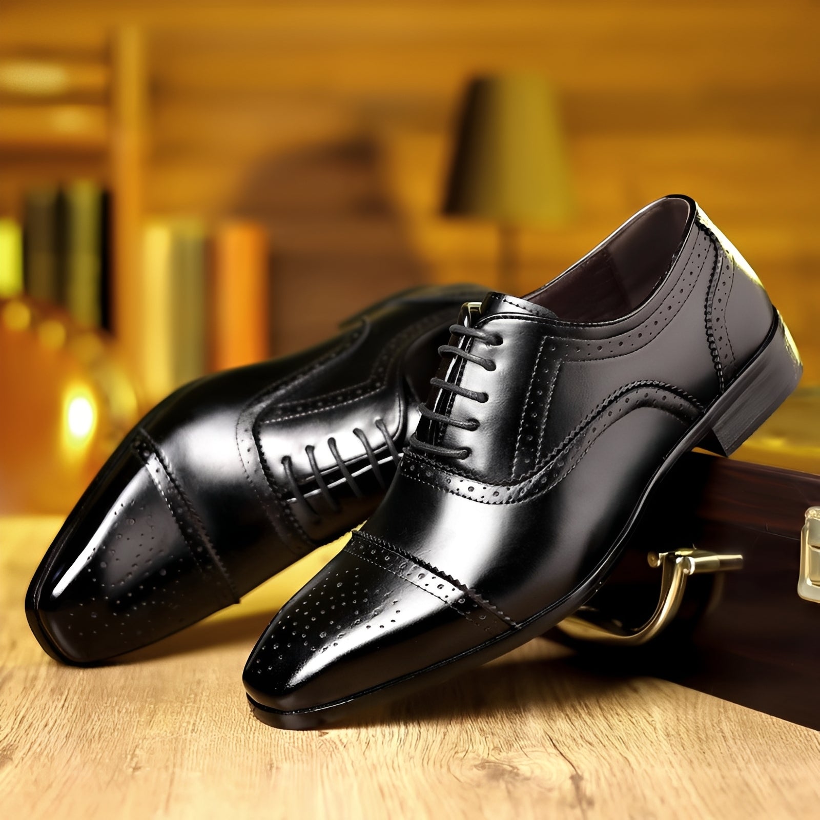 Ronan - Retro-Spitzenschuhe für Herren