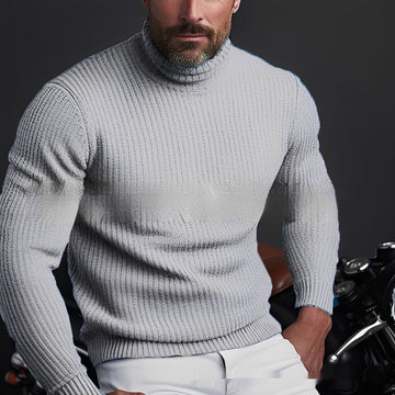 Richard - Warmer, bequemer Herren-Rollkragenpullover