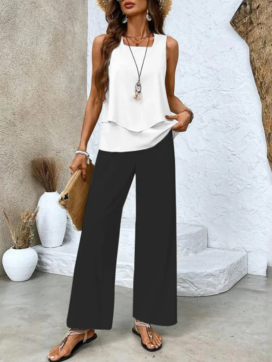 Abigail - Elegantes Damen Zweiteiler-Set