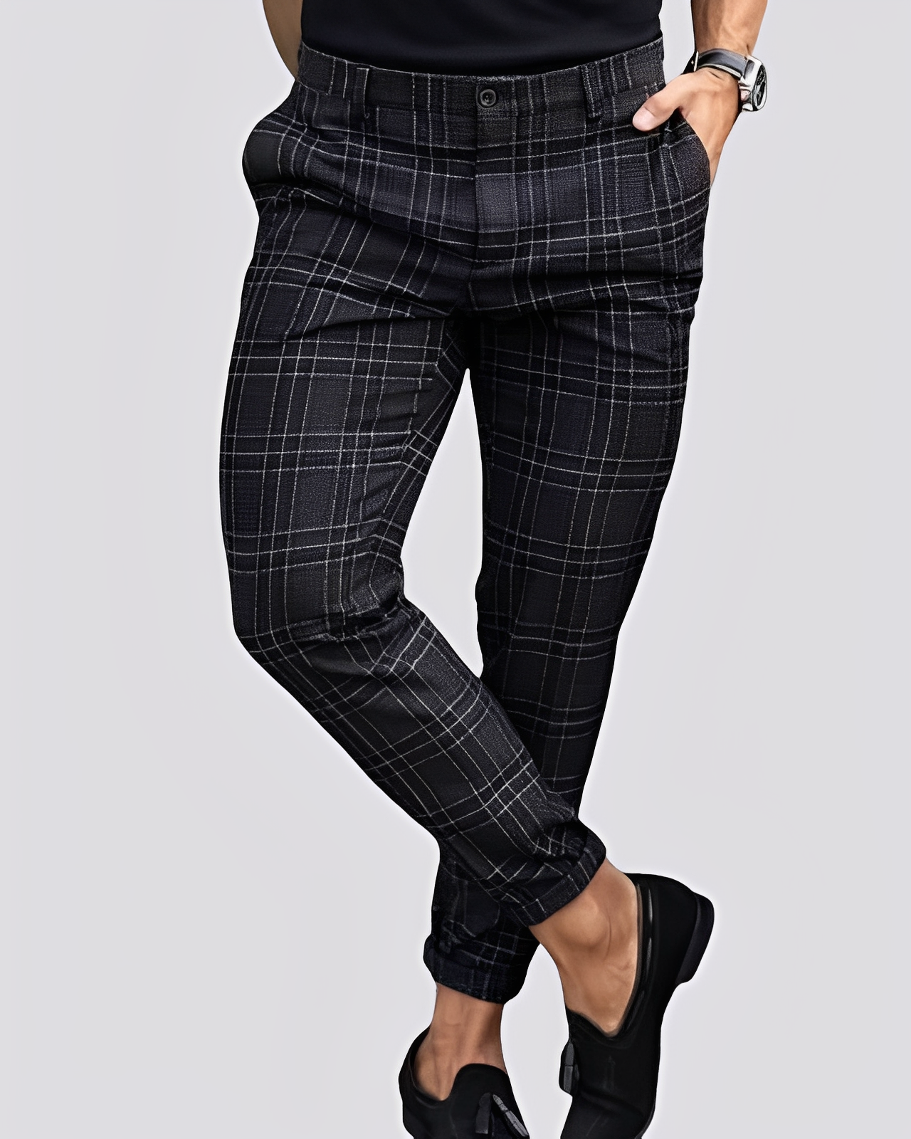 Adrian - Elegante, locker sitzende Herrenhose
