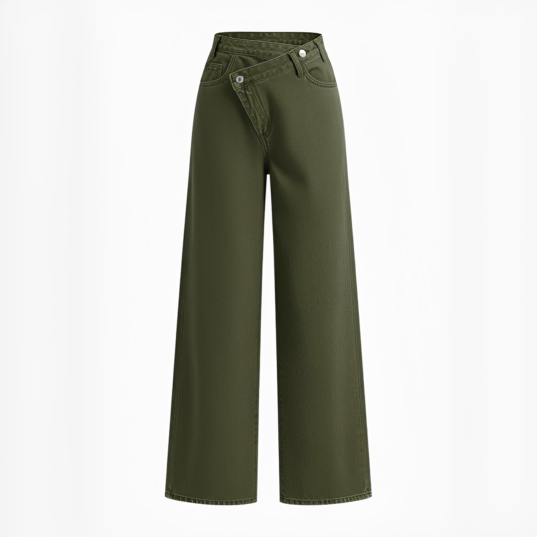 Jolina - Hose mit asymmetrischem Bund