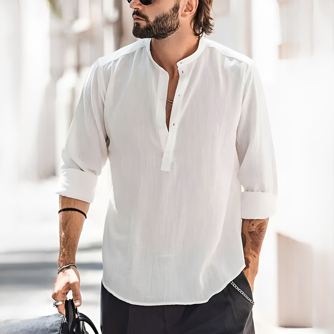 Enrico - Elegantes und leichtes Herren-Sommerhemd