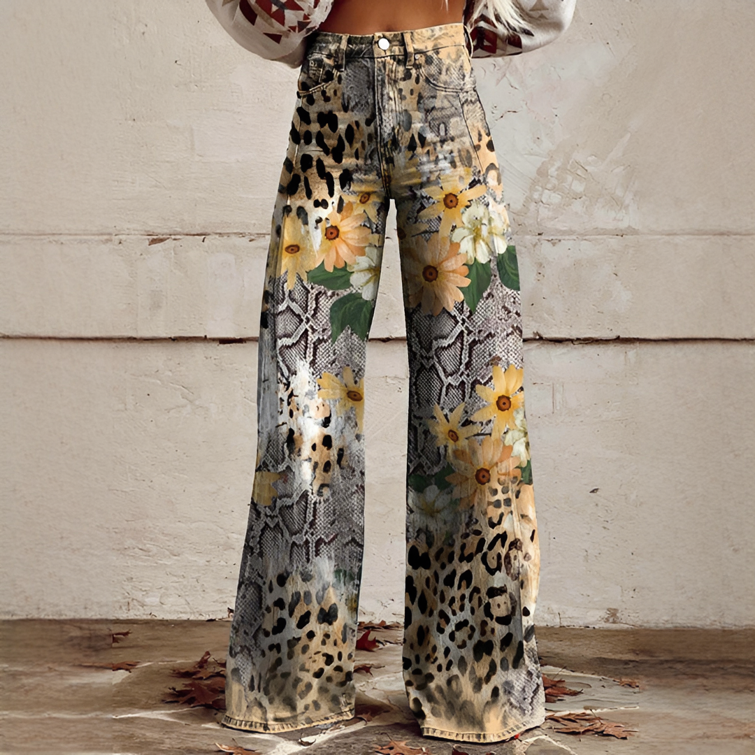 Shannon - Trendige Hose mit weitem Bein