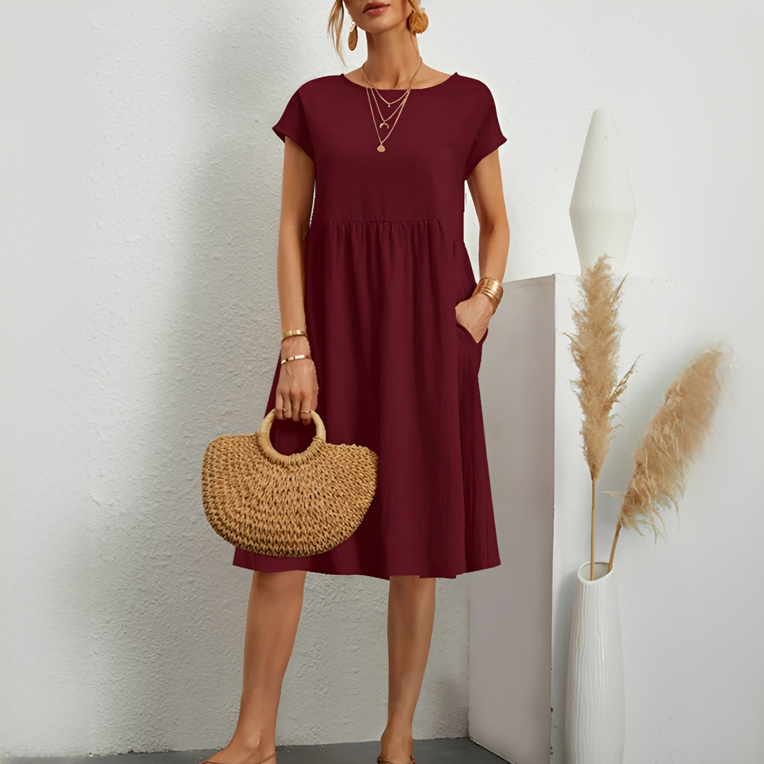 Evalyn - Stilvolles Midikleid