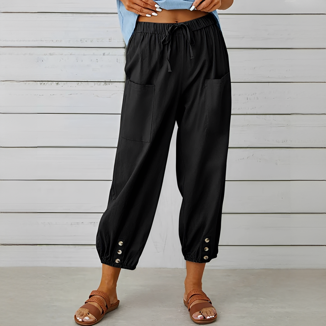 Scarlett - Bequeme Hosen mit Kordel
