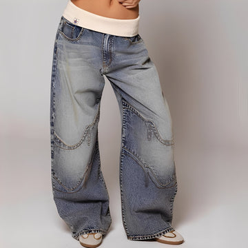 Vanessa - Bequeme, weit geschnittene Jeans