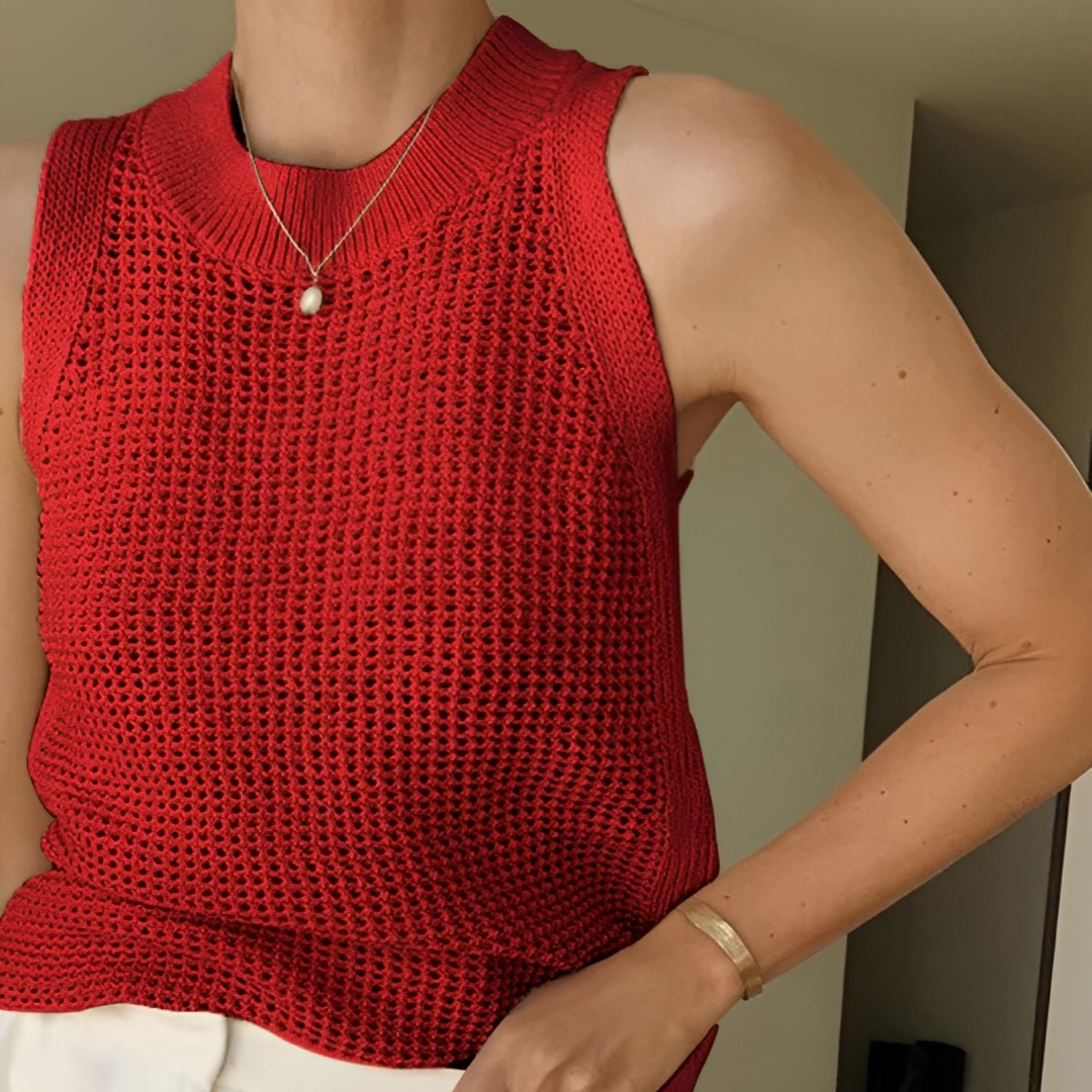 Carmilla - Elegante ärmellose Tops