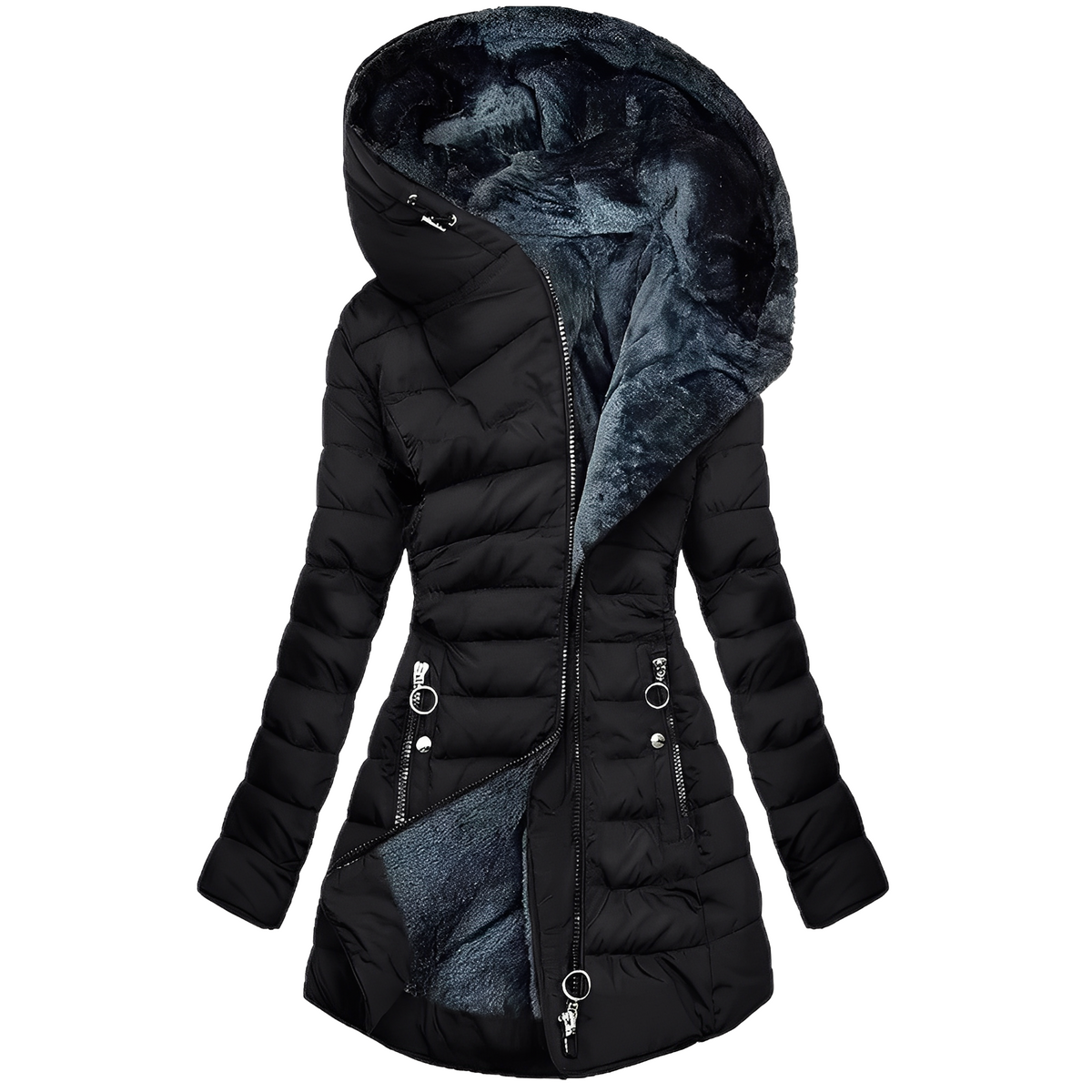 Jasmine - Moderne Damen-Kapuzenjacke