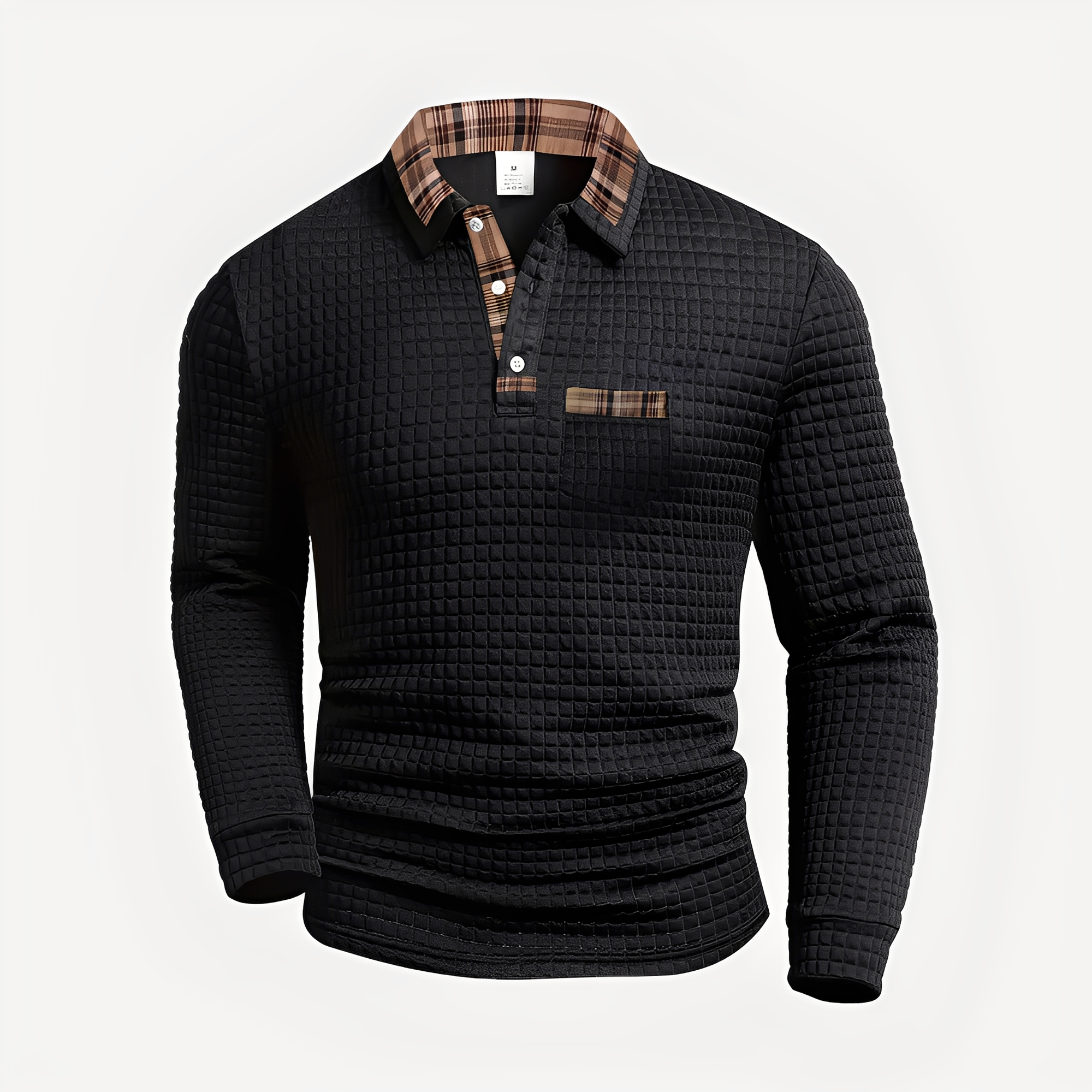 Morris - Stilvolles Langarm-Poloshirt