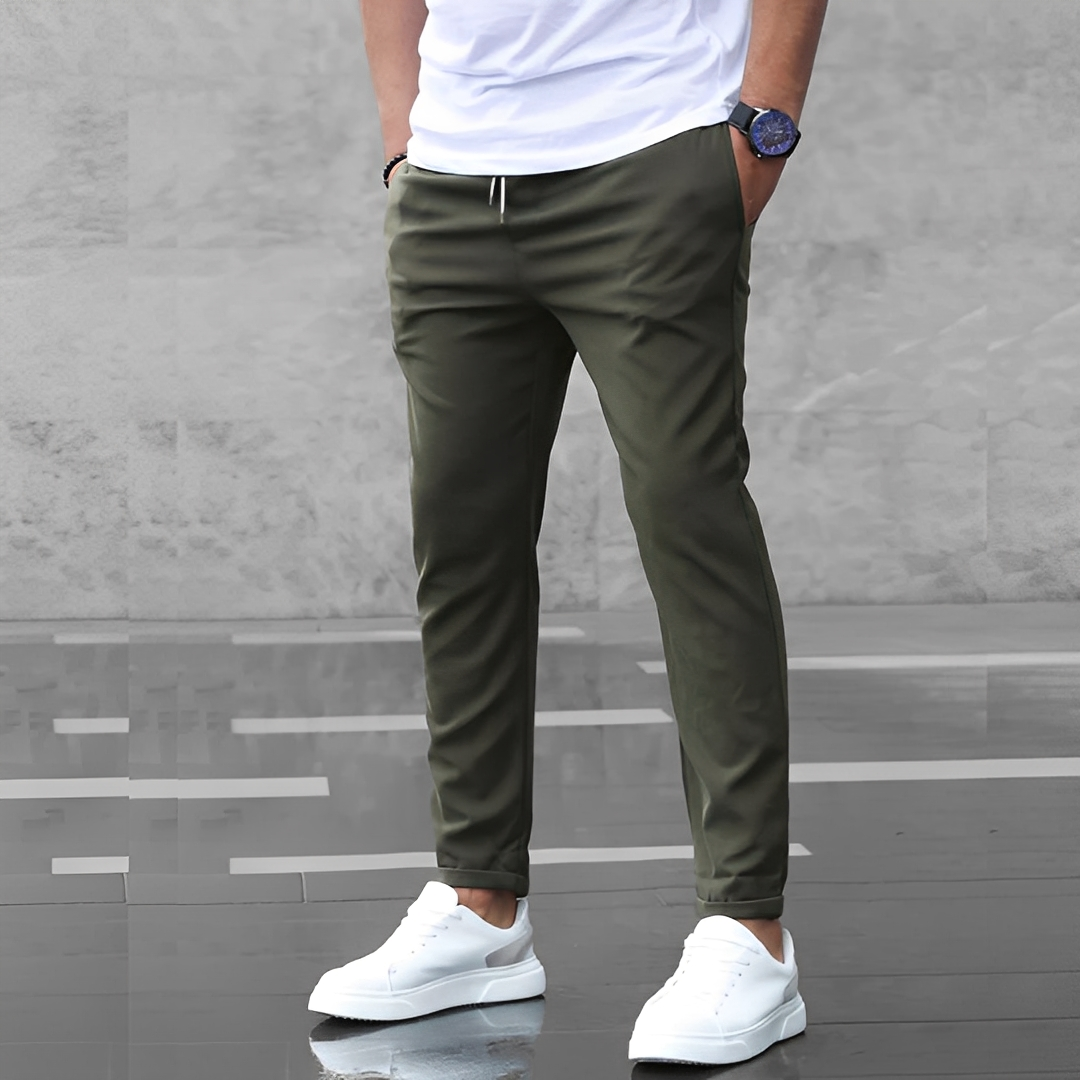 Aljure - Komfortable Slim-Fit-Hosen für Herren