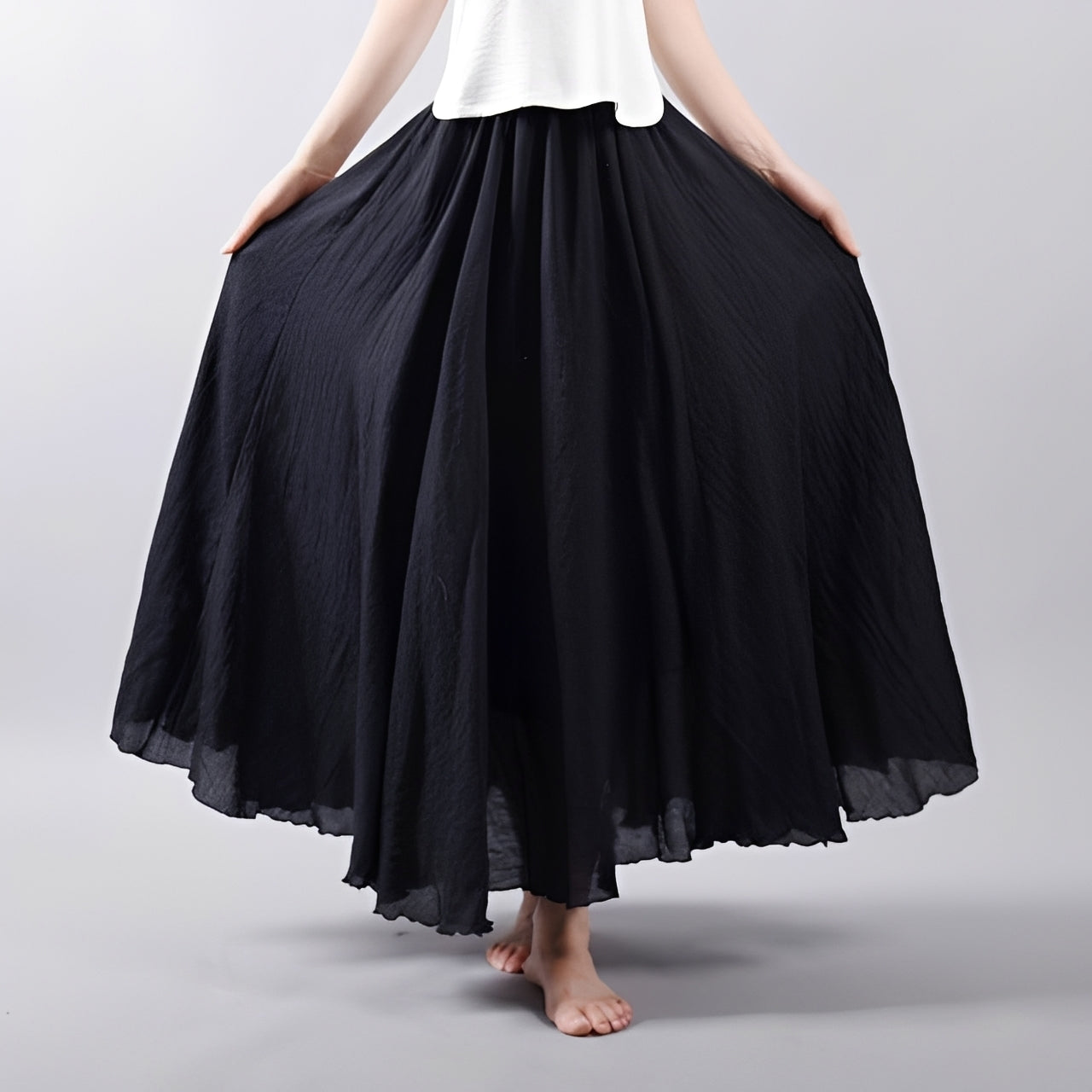 Alina - Leichter Boho-Maxirock