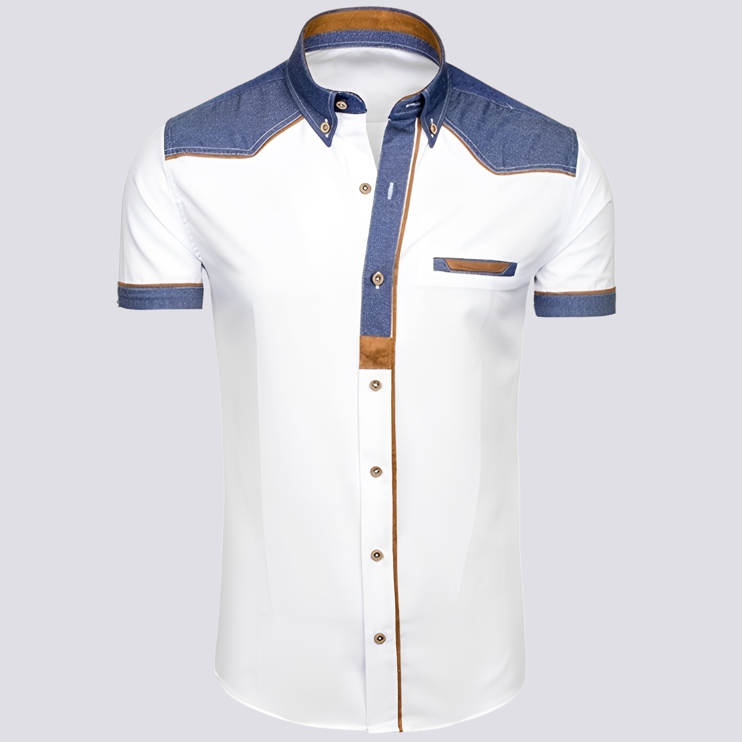 Frank - Elegantes Damen-Jeans-Poloshirt