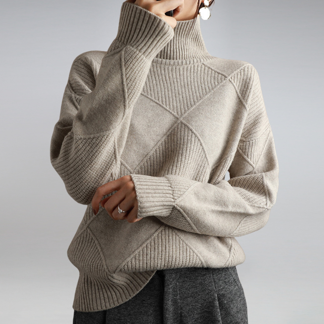 Camille - Damen Rollkragenpullover
