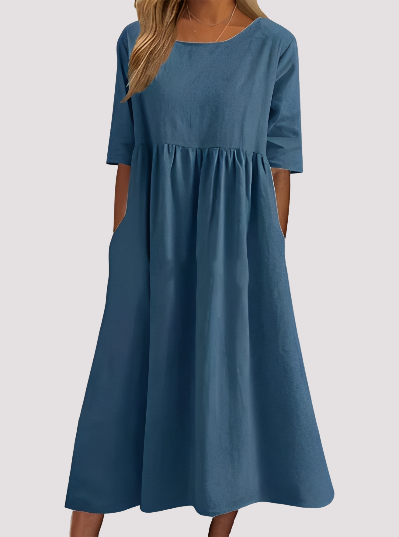 Julie - Damen Freizeitkleid mit Taschen