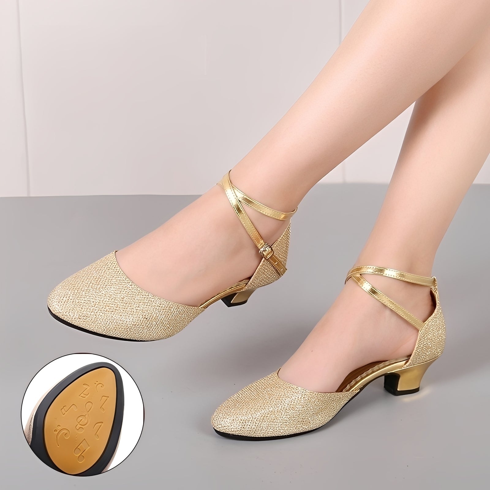 Carrie - Schicke Glitzersandalen für Damen