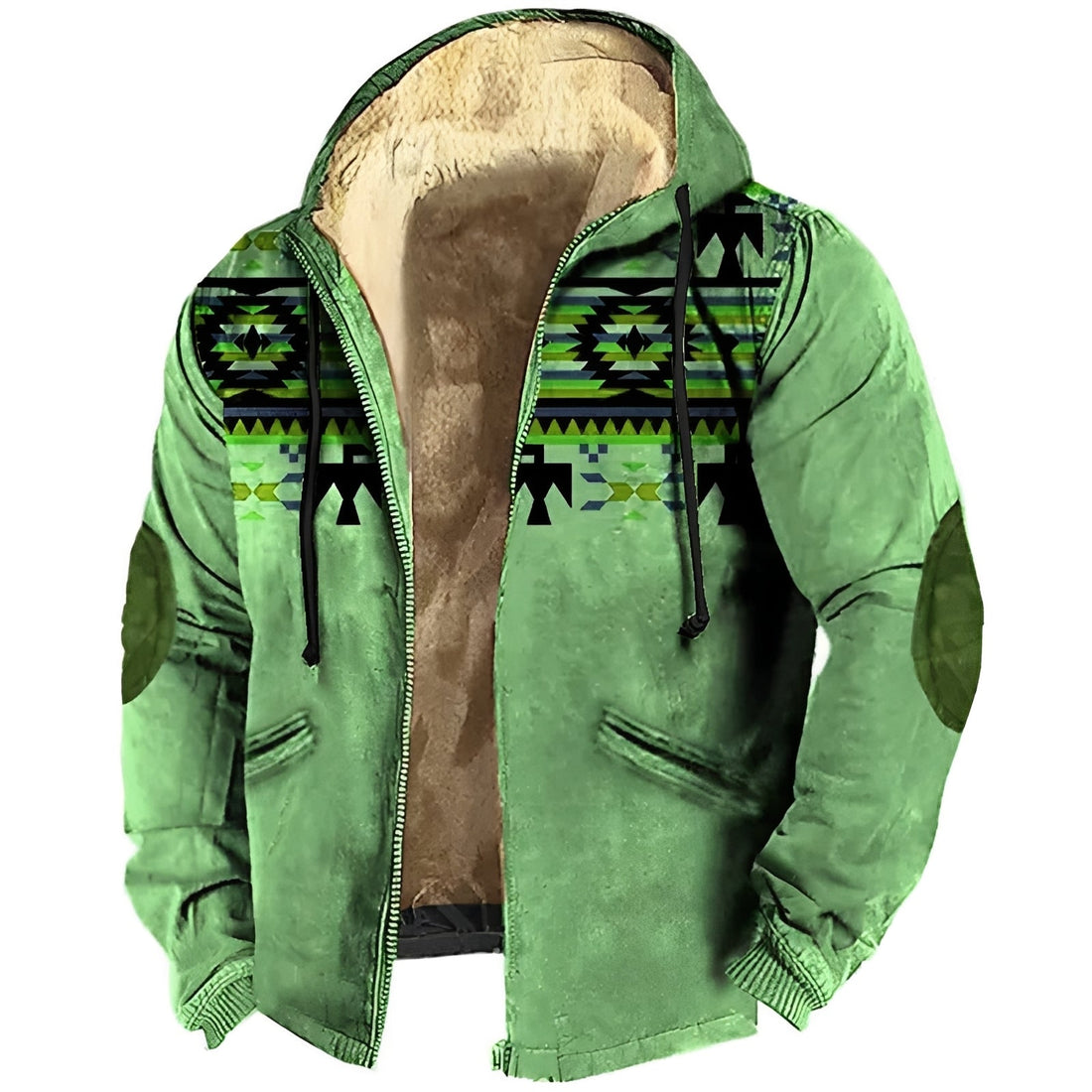 Edwin - Modischer Herren-Hoodie mit ethnischen Mustern
