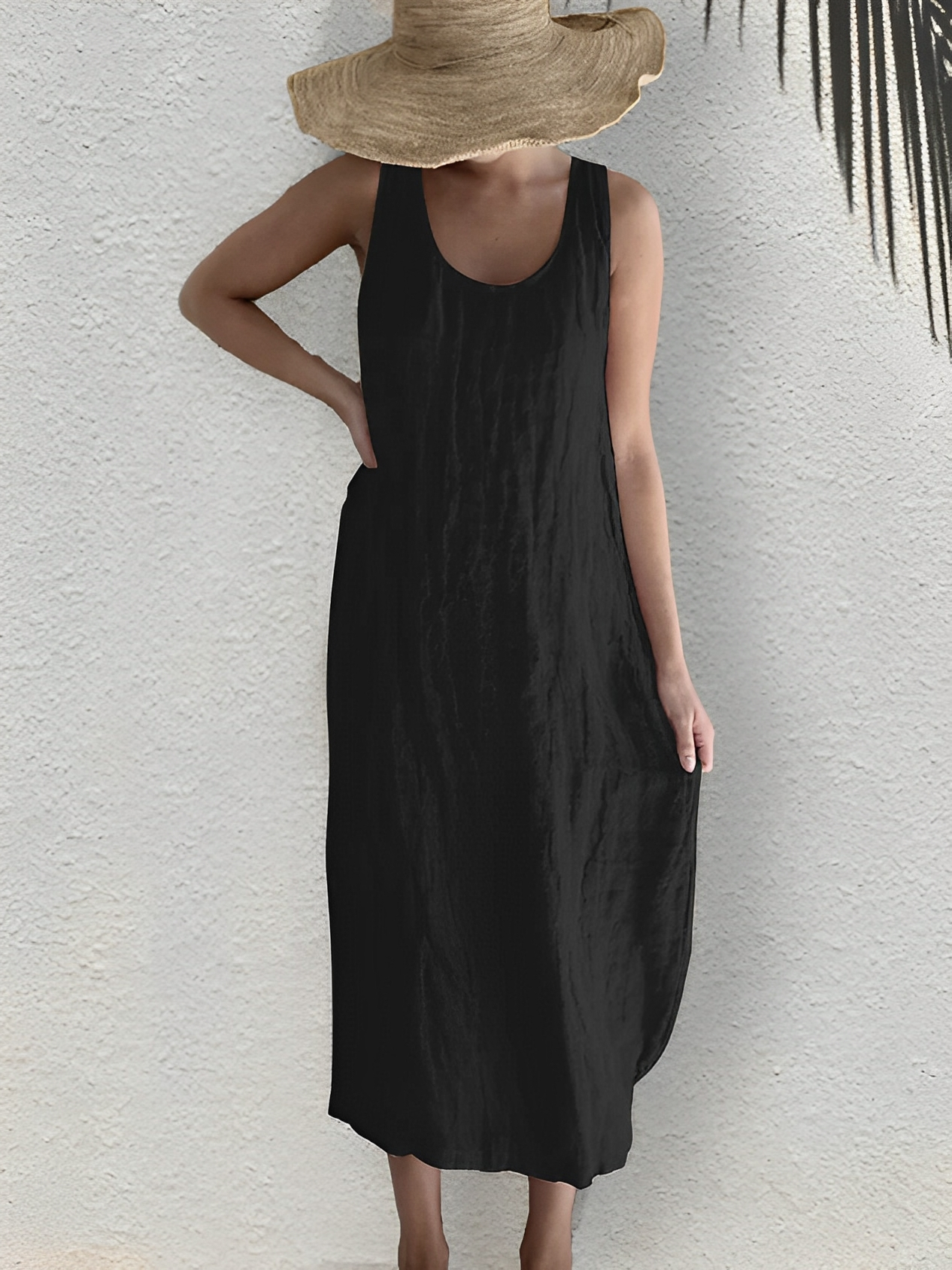 Leone - Luftiges Sommerkleid ohne Ärmel für Damen