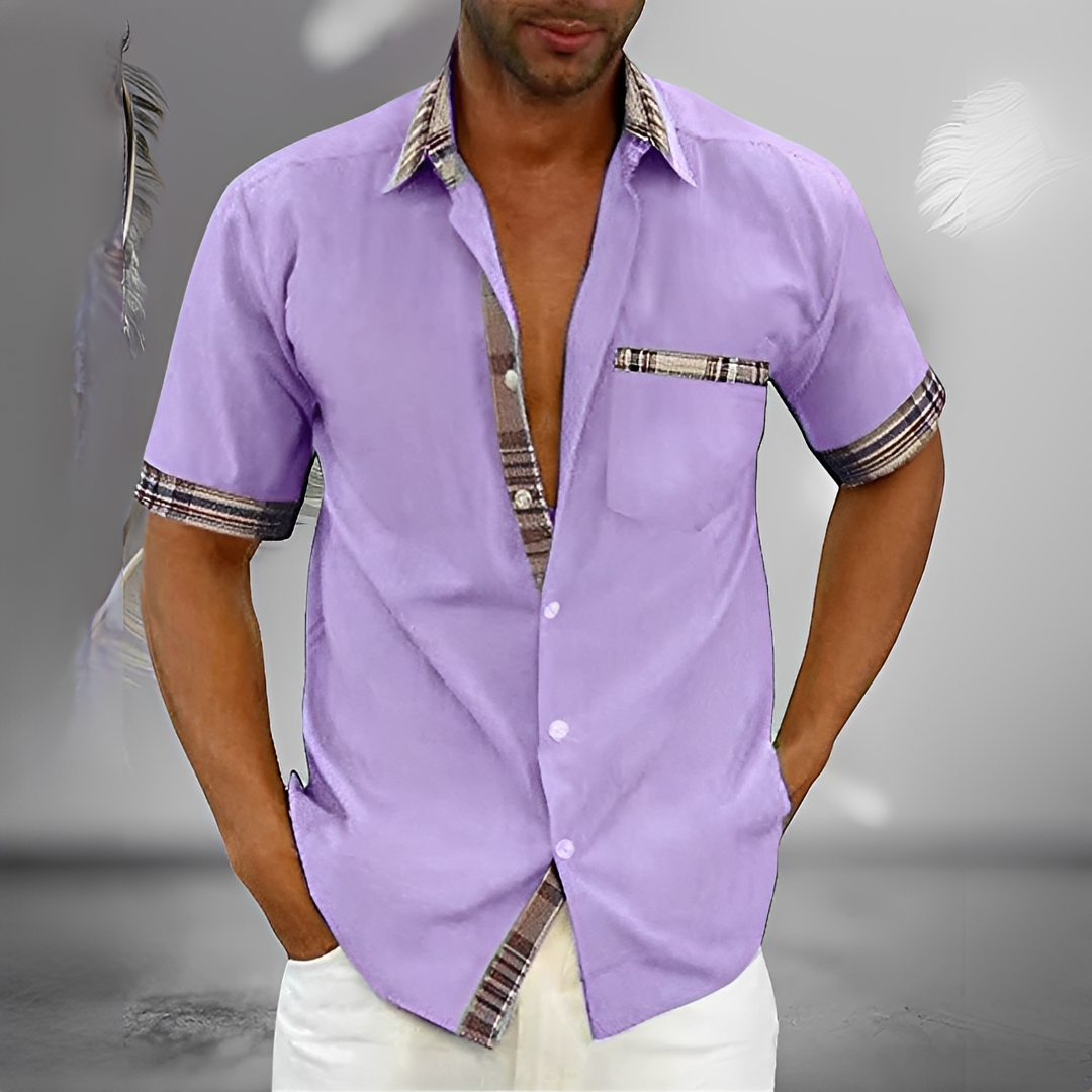 Henrick - Ein stilvolles und bequemes Sommerhemd für Herren
