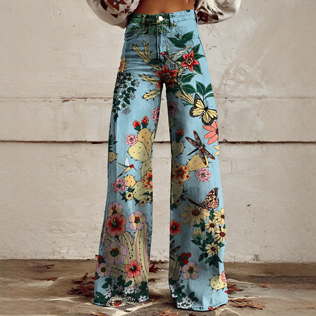 Shannon - Trendige Hose mit weitem Bein