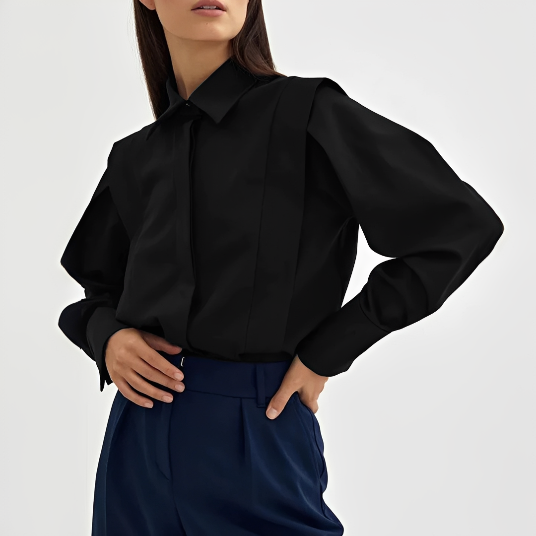 Cecile - Stilvolles oversized Hemd