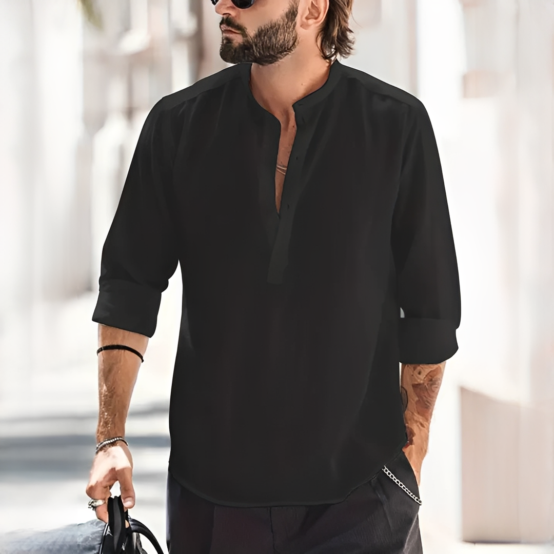 Enrico - Elegantes und leichtes Herren-Sommerhemd