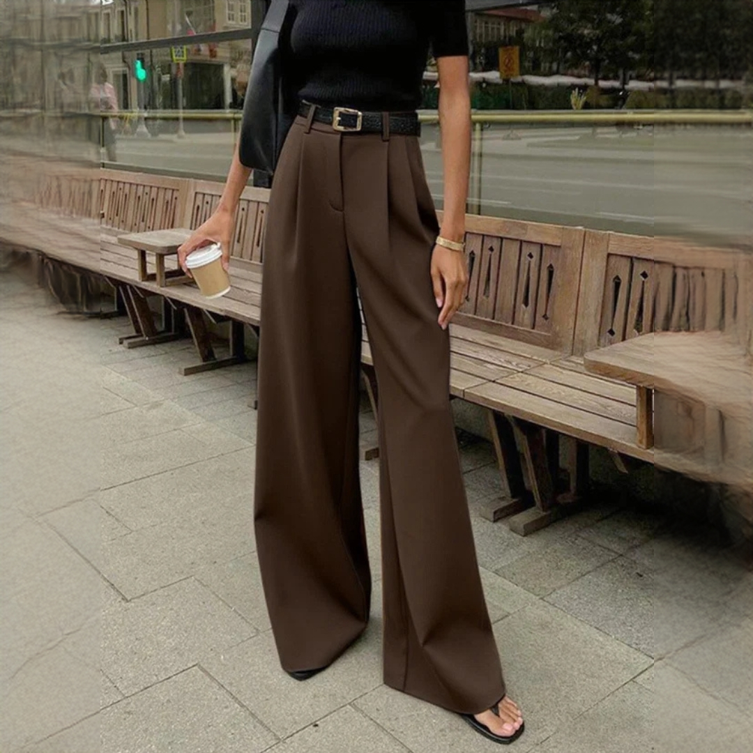 Marlene - Elegante Hose mit weitem Schnitt
