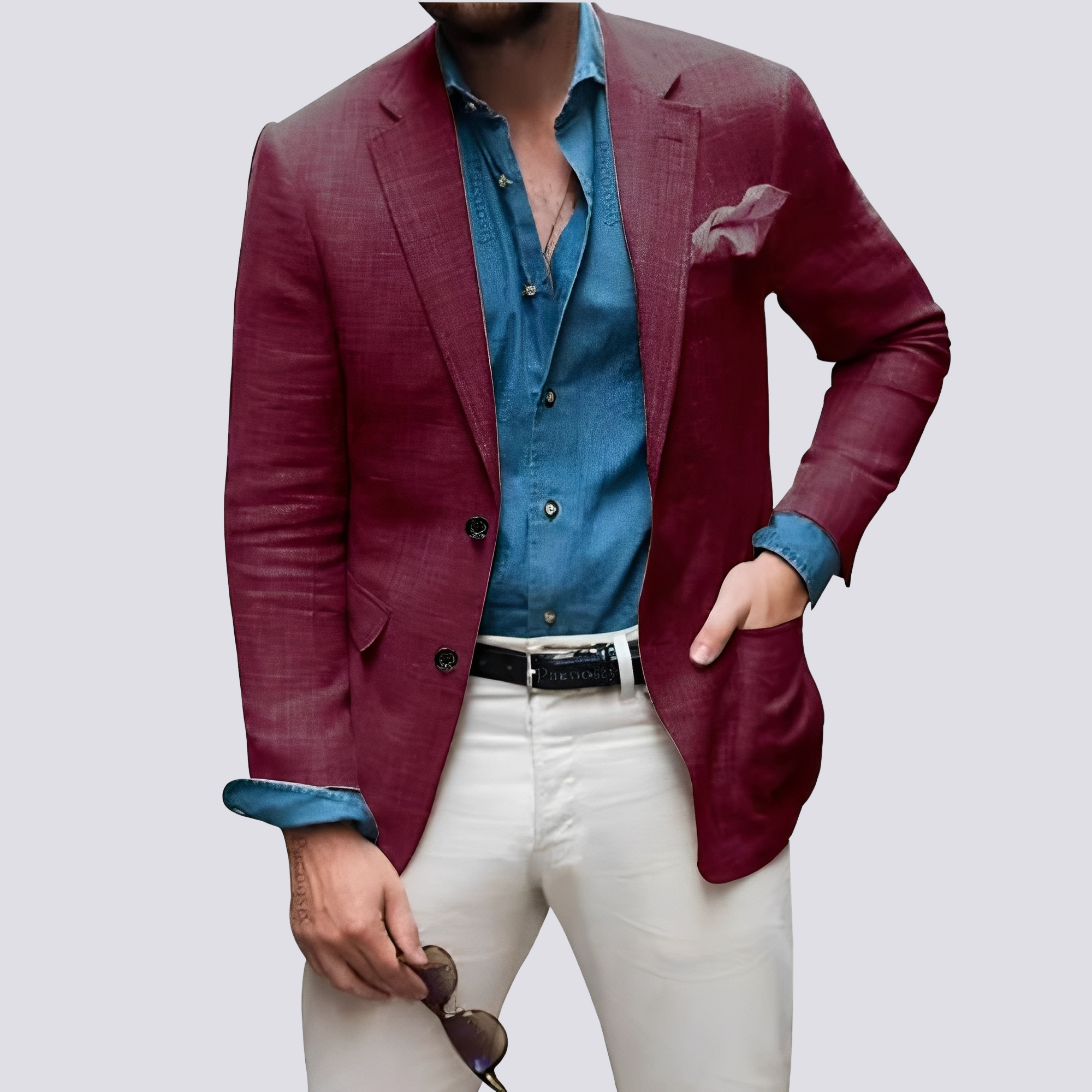 Glenn - Schicker Herrenblazer mit Knöpfen