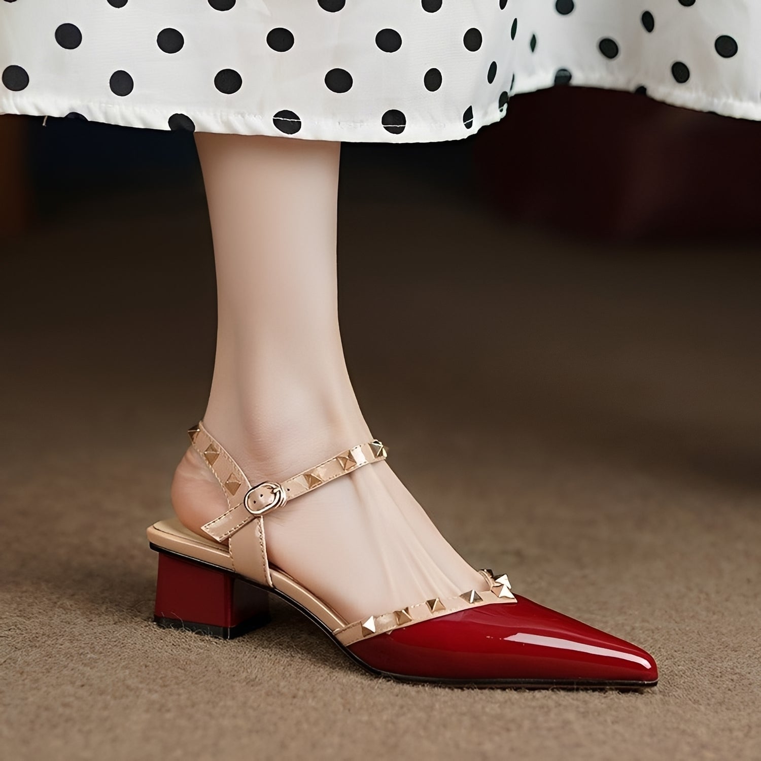 Carla - Elegante spitze Absätze