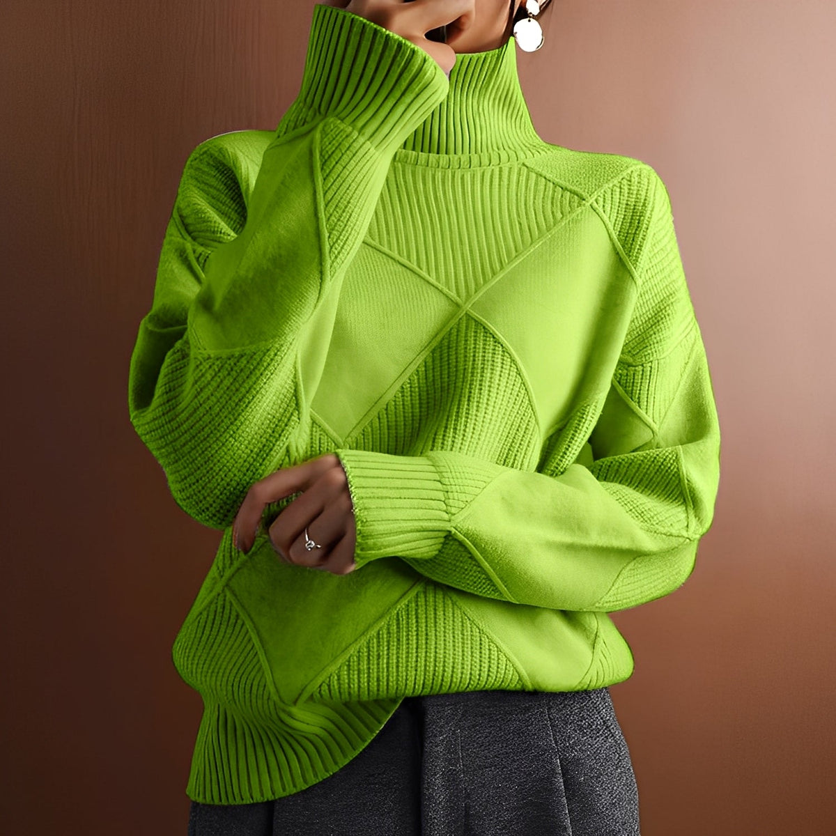 Morgan - Eleganter Rollkragenpullover