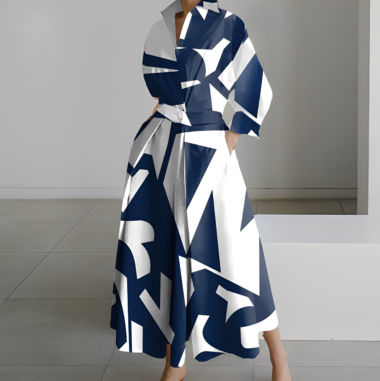 Lavina - Komfortables Kleid mit weiter Passform