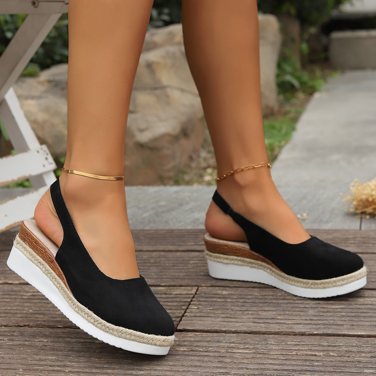 Cindy - Modische Plattform-Sandalen
