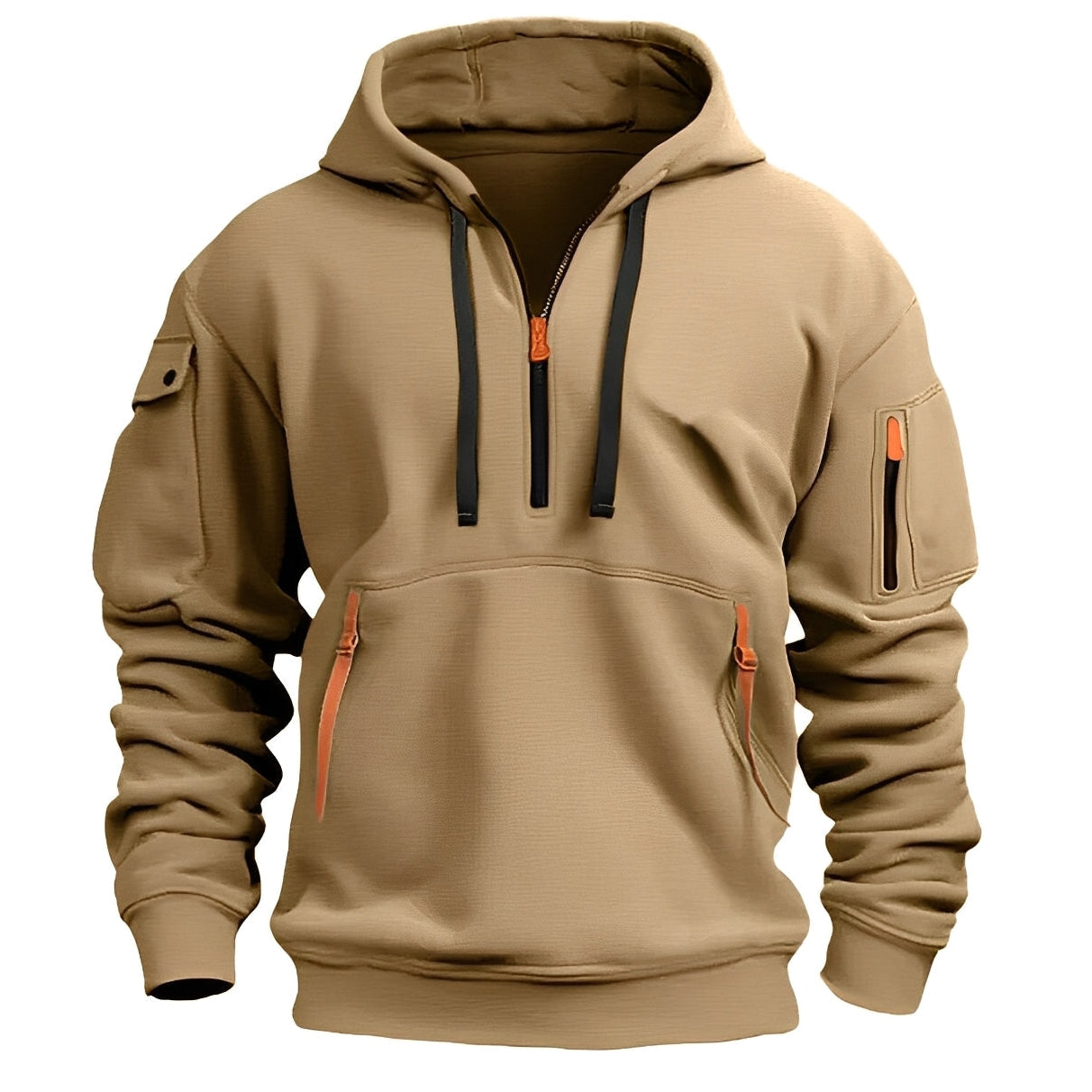Burton - Modischer Hoodie mit halbem Reißverschluss