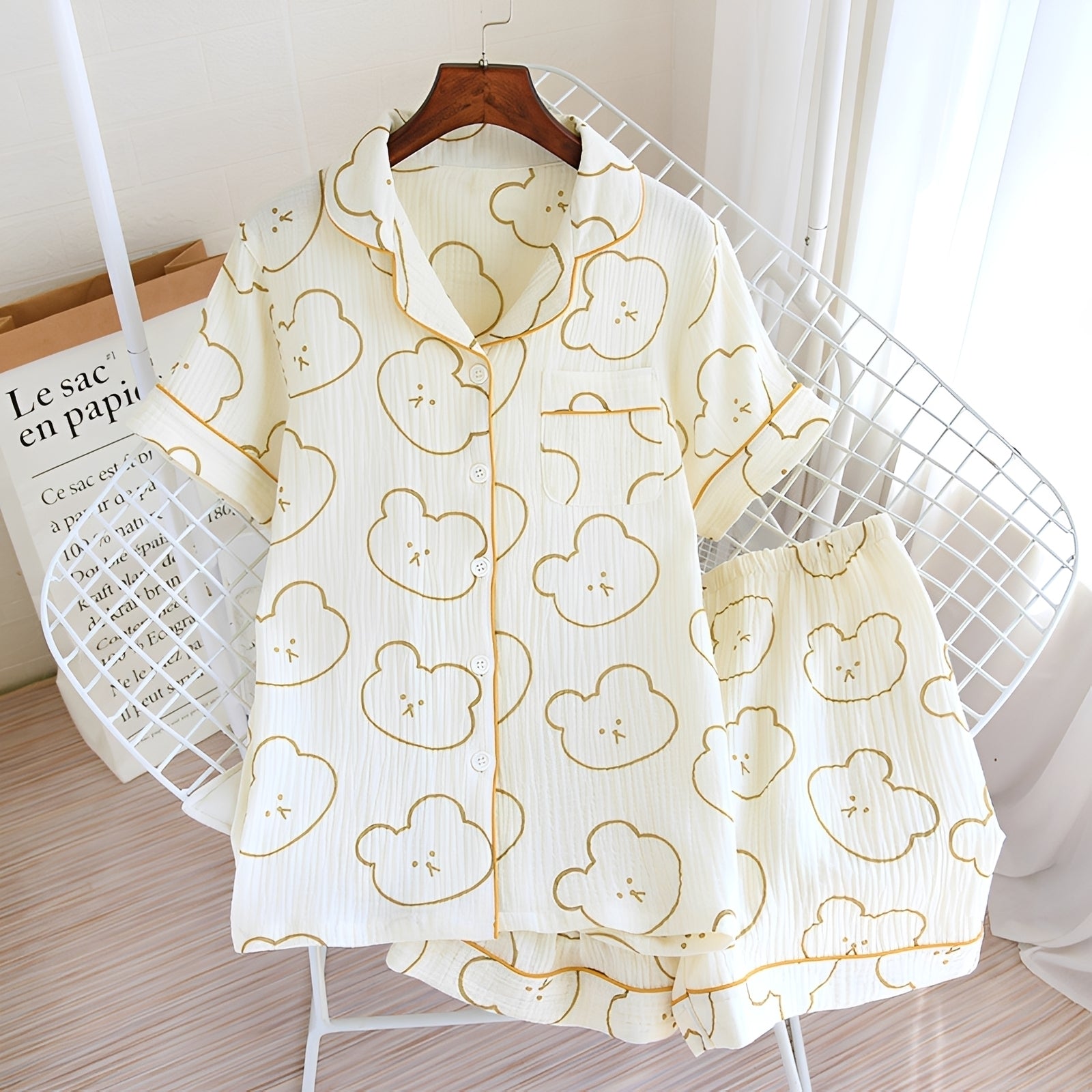 Mariah - Bequemes Lässiges Pyjama-Set