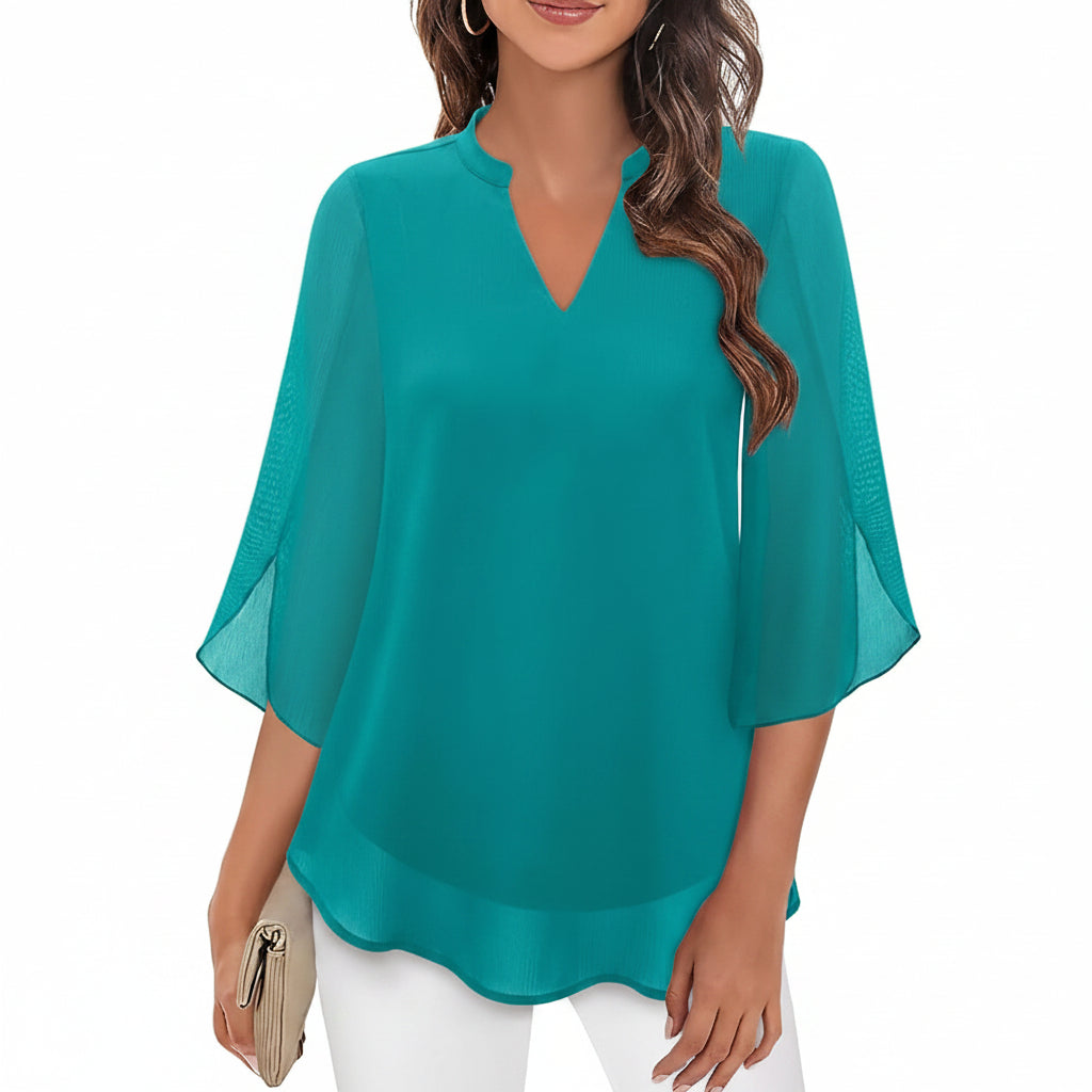 Brianna - Weite Bluse mit eleganter Silhouette