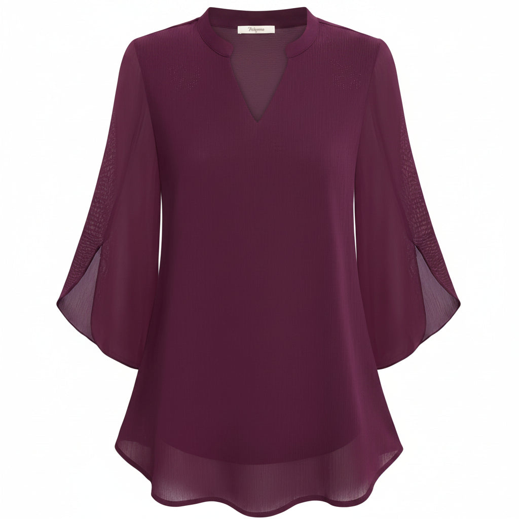 Brianna - Weite Bluse mit eleganter Silhouette