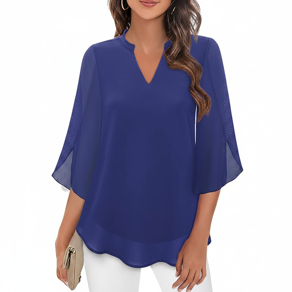 Brianna - Weite Bluse mit eleganter Silhouette