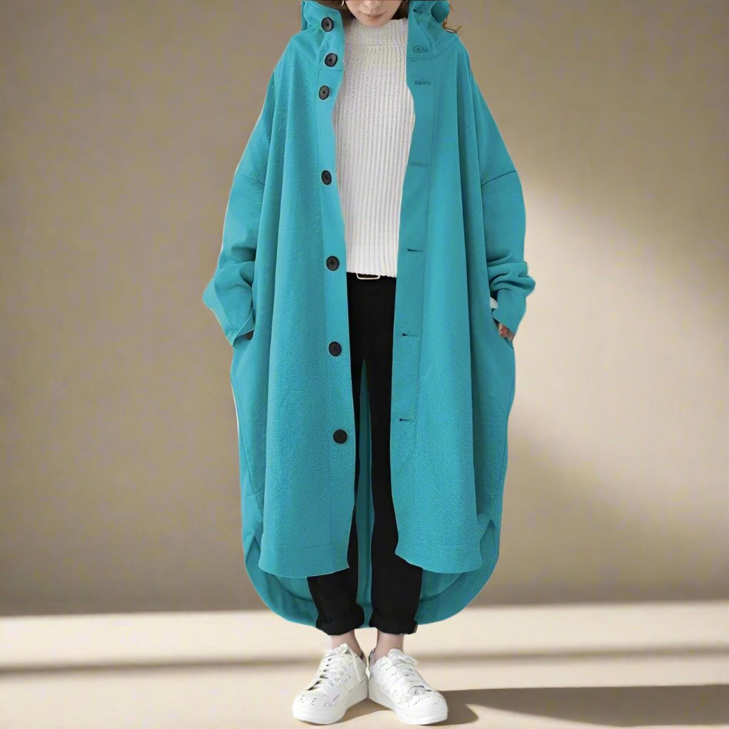 Cailyn - Bequemer langer Trenchcoat