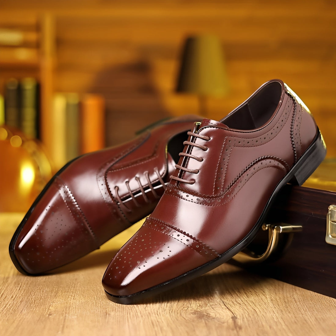 Ronan - Retro-Spitzenschuhe für Herren