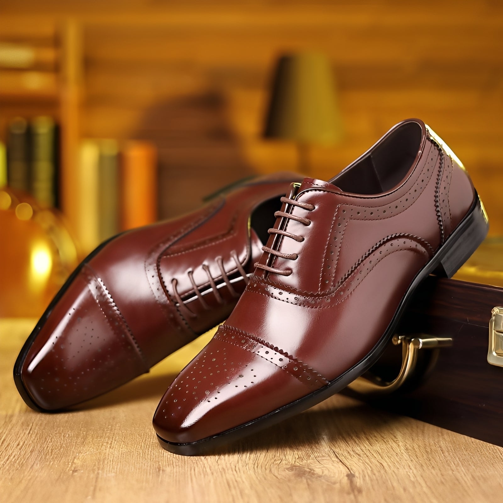 Ronan - Retro-Spitzenschuhe für Herren