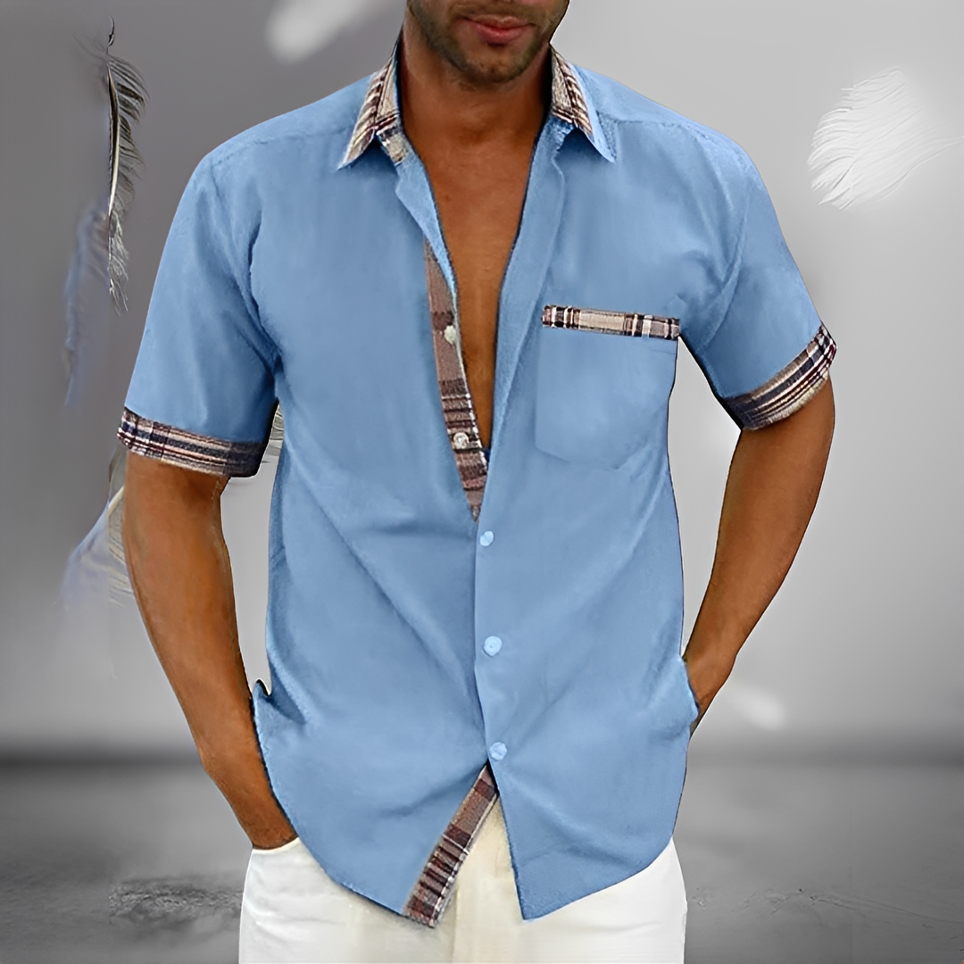 Henrick - Ein stilvolles und bequemes Sommerhemd für Herren
