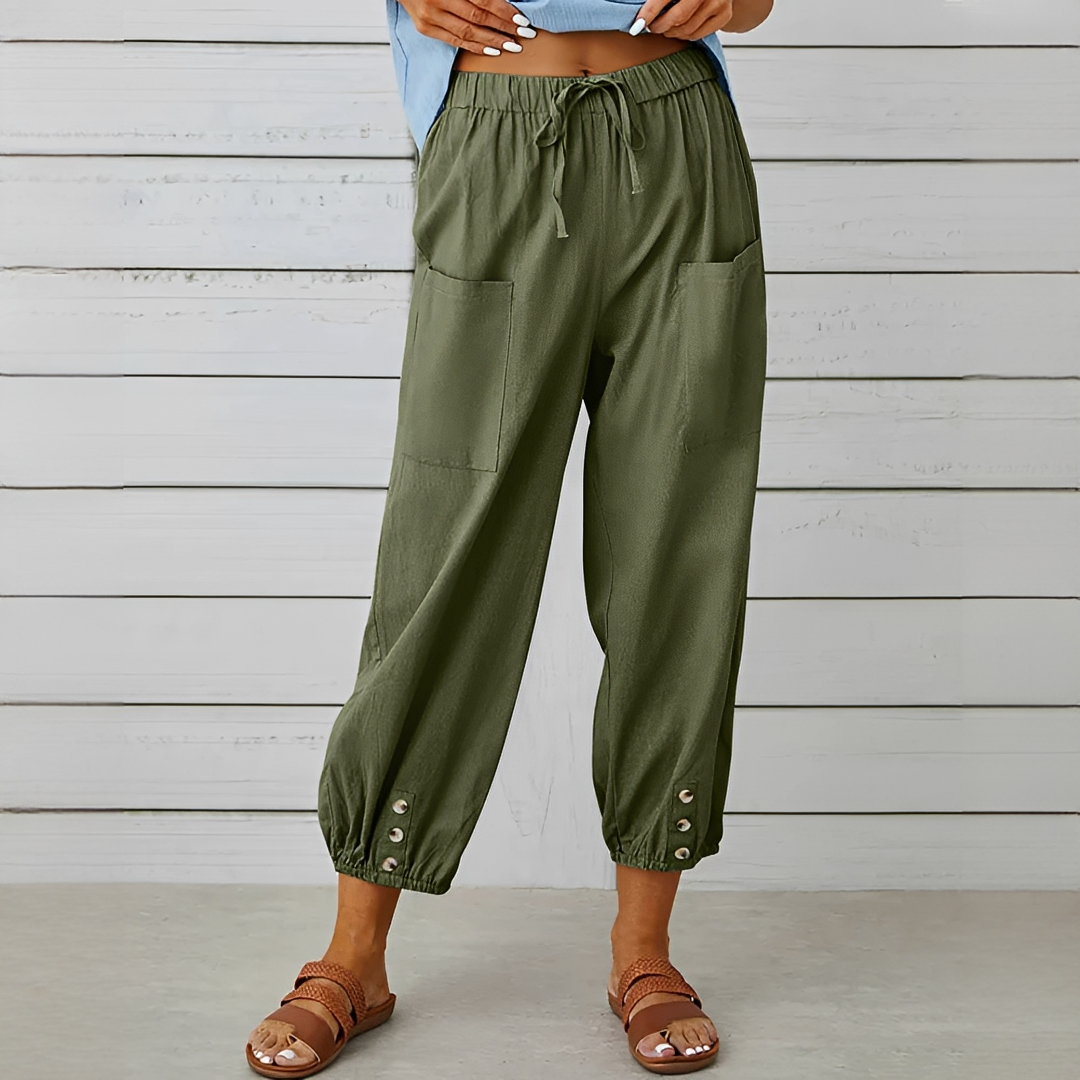 Scarlett - Bequeme Hosen mit Kordel