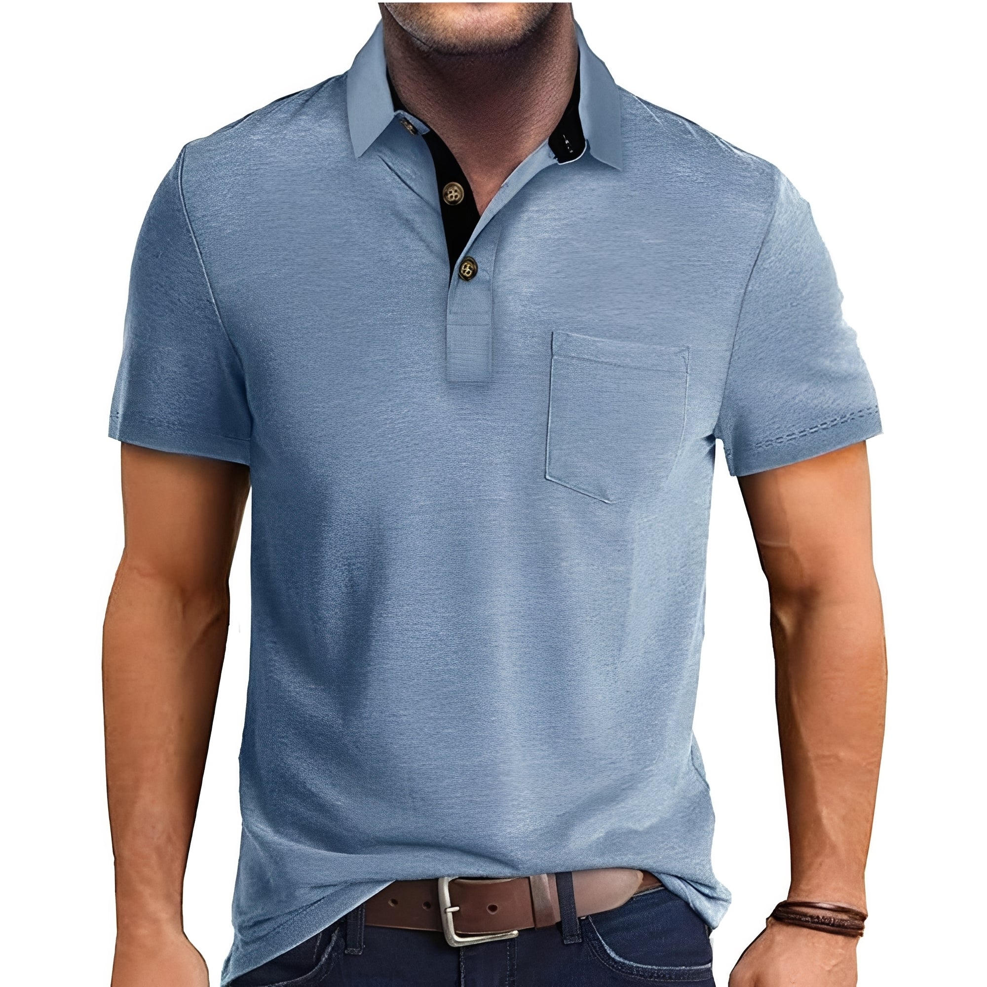 Hobbs - Lässiges Polohemd mit kurzen Ärmeln