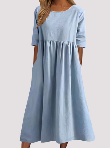 Julie - Damen Freizeitkleid mit Taschen